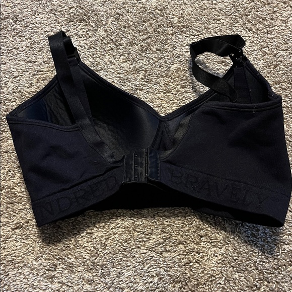 Kindred Bravely Signature Sublime Contour Black Nursing Bra Small Busty - Picture 6 of 11